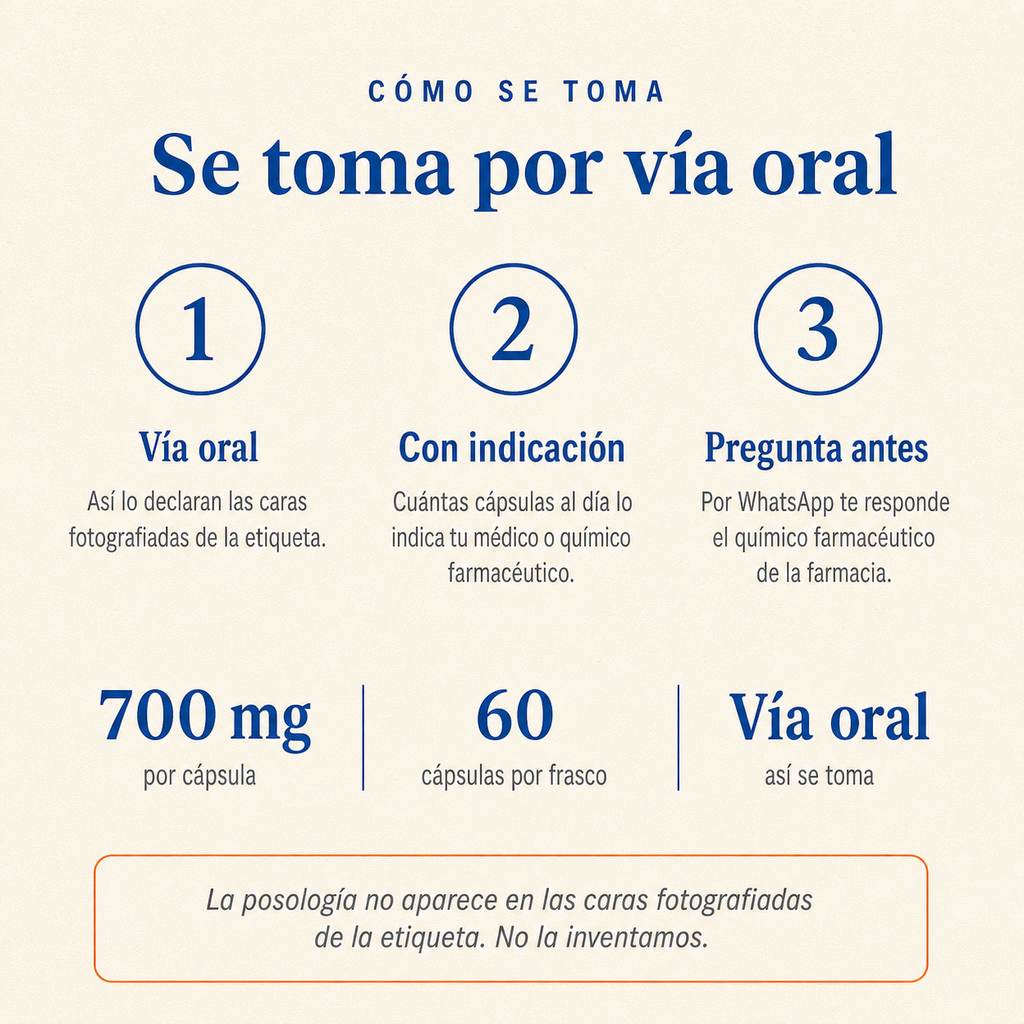 Artri Reuma Plus — cómo se toma: vía oral, con indicación profesional