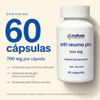 Artri Reuma Plus — 60 cápsulas de 700 mg por frasco