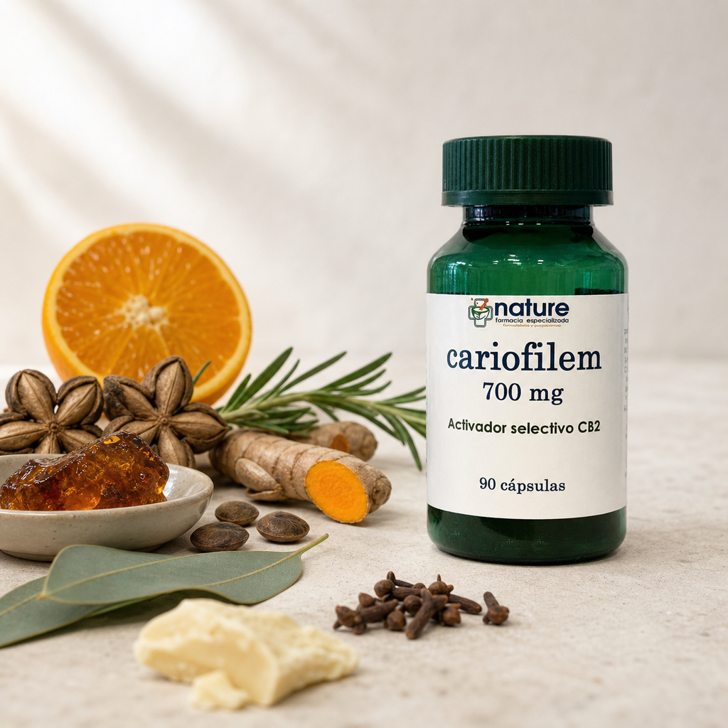 Copaiba, sacha inchi, cúrcuma y aceites esenciales, los insumos de Cariofilem