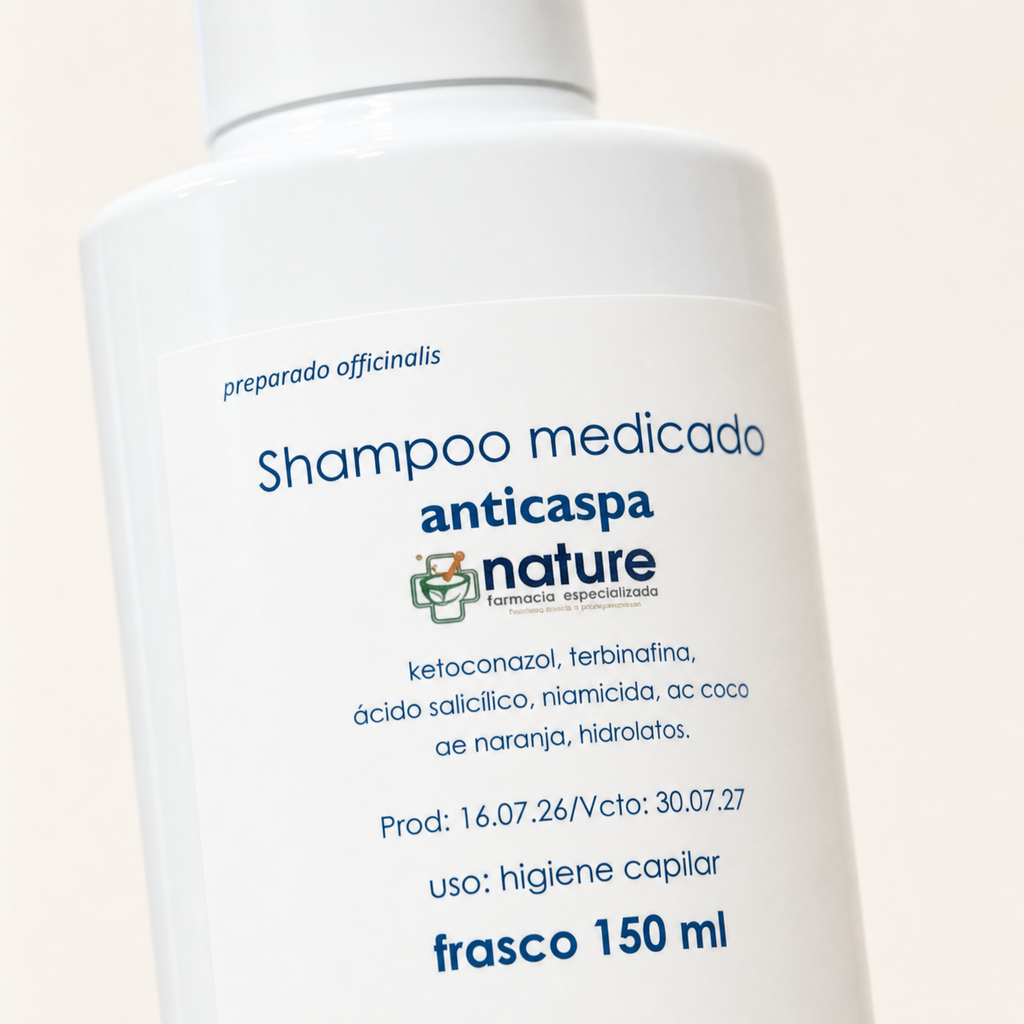 Champú Medicado — sus ingredientes