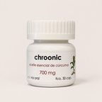 chroonic — el envase sobre fondo claro