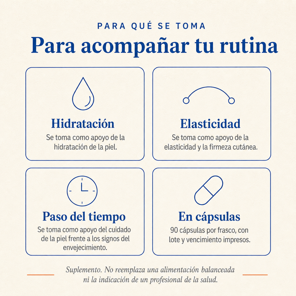 Collagem — para qué se toma