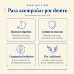 Copaiba + Sangre de Grado — usos declarados por el fabricante