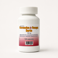 Curcumina & Omega3 forte — frasco de 100 cápsulas, sobre fondo blanco
