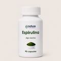 Espirulina – Arthrospira — el envase sobre fondo claro
