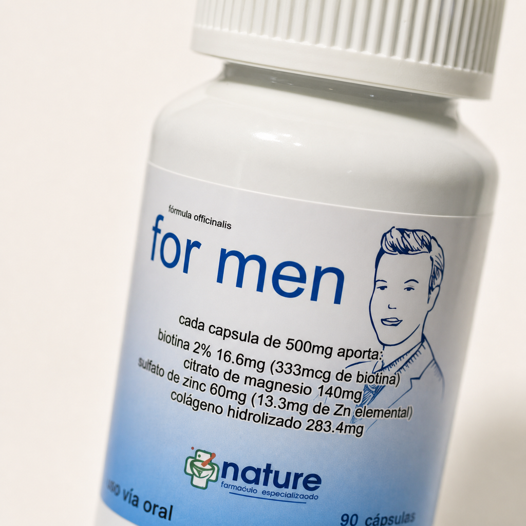 For men — sus ingredientes