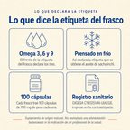 Inchi Cap's — lo que declara la etiqueta