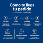 Inmuno Crece Niño — cómo te llega el pedido: se coordina por WhatsApp y pagas al recibir