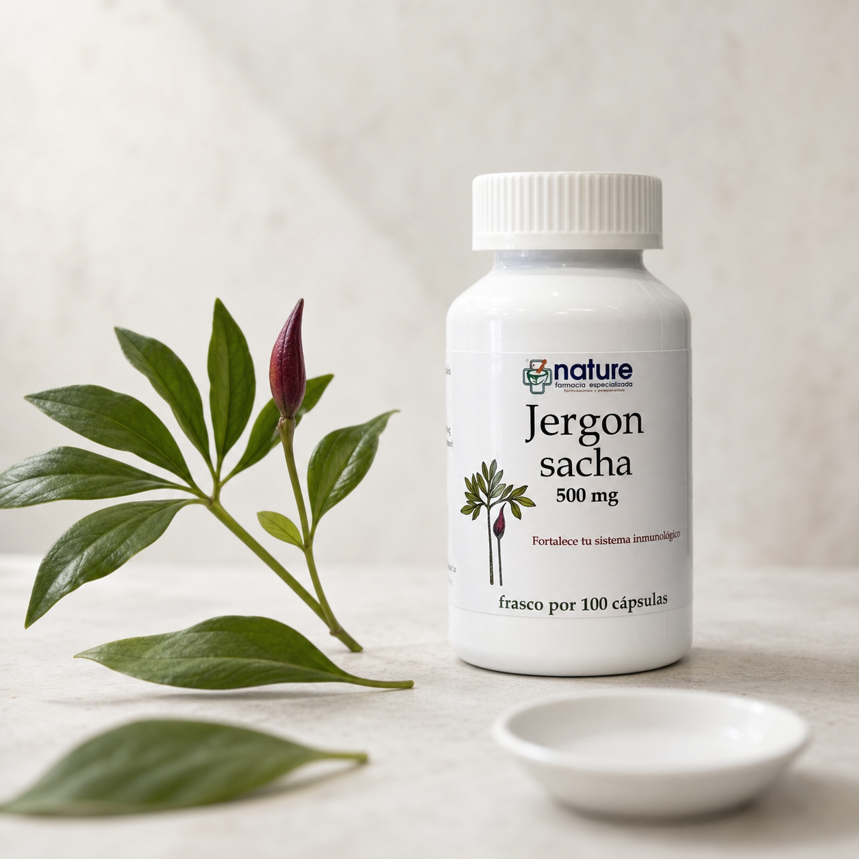Jergón sacha (Dracontium loretense), la planta amazónica del producto