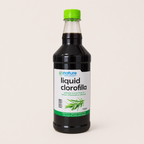 Liquid Clorofilla — el envase sobre fondo claro