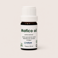 Matico Oil – Aceite esencial de Piper aduncum — el envase sobre fondo claro