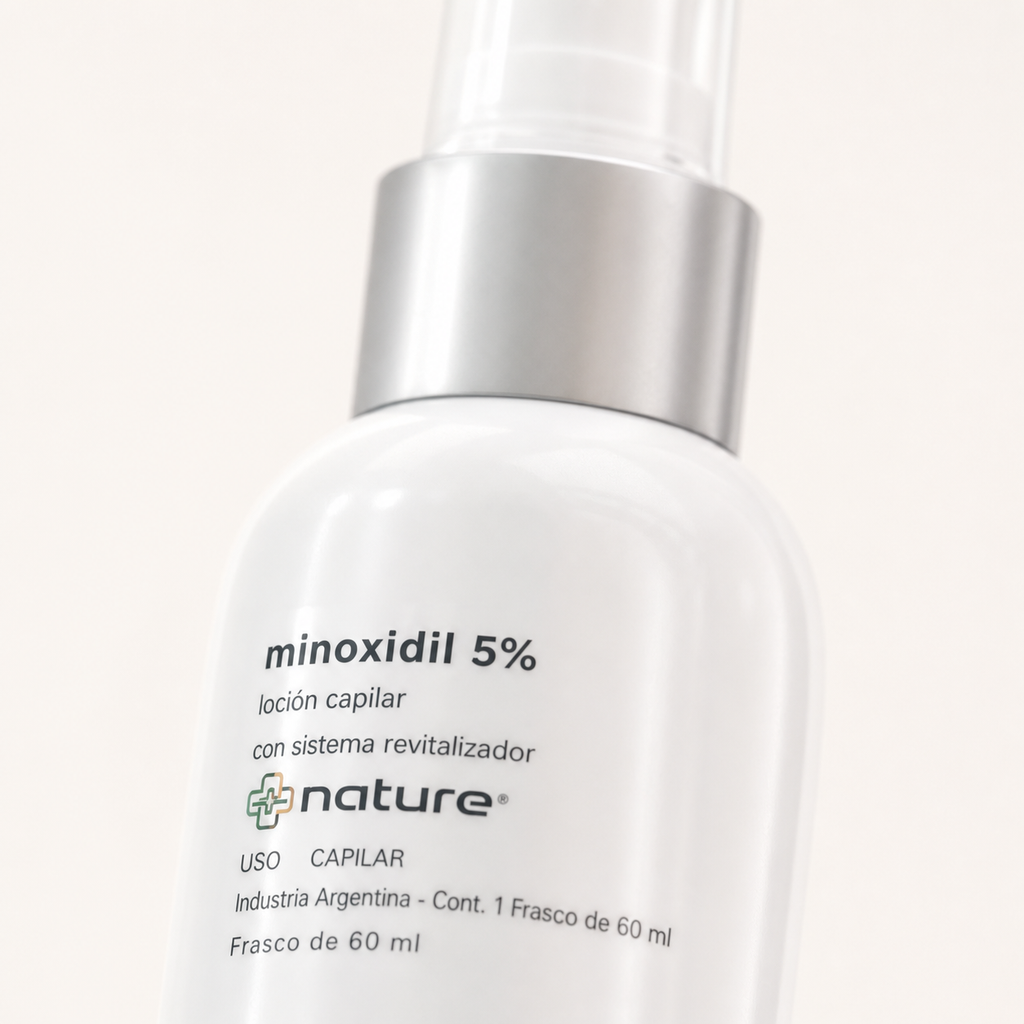 Minoxidil 5% — sus ingredientes