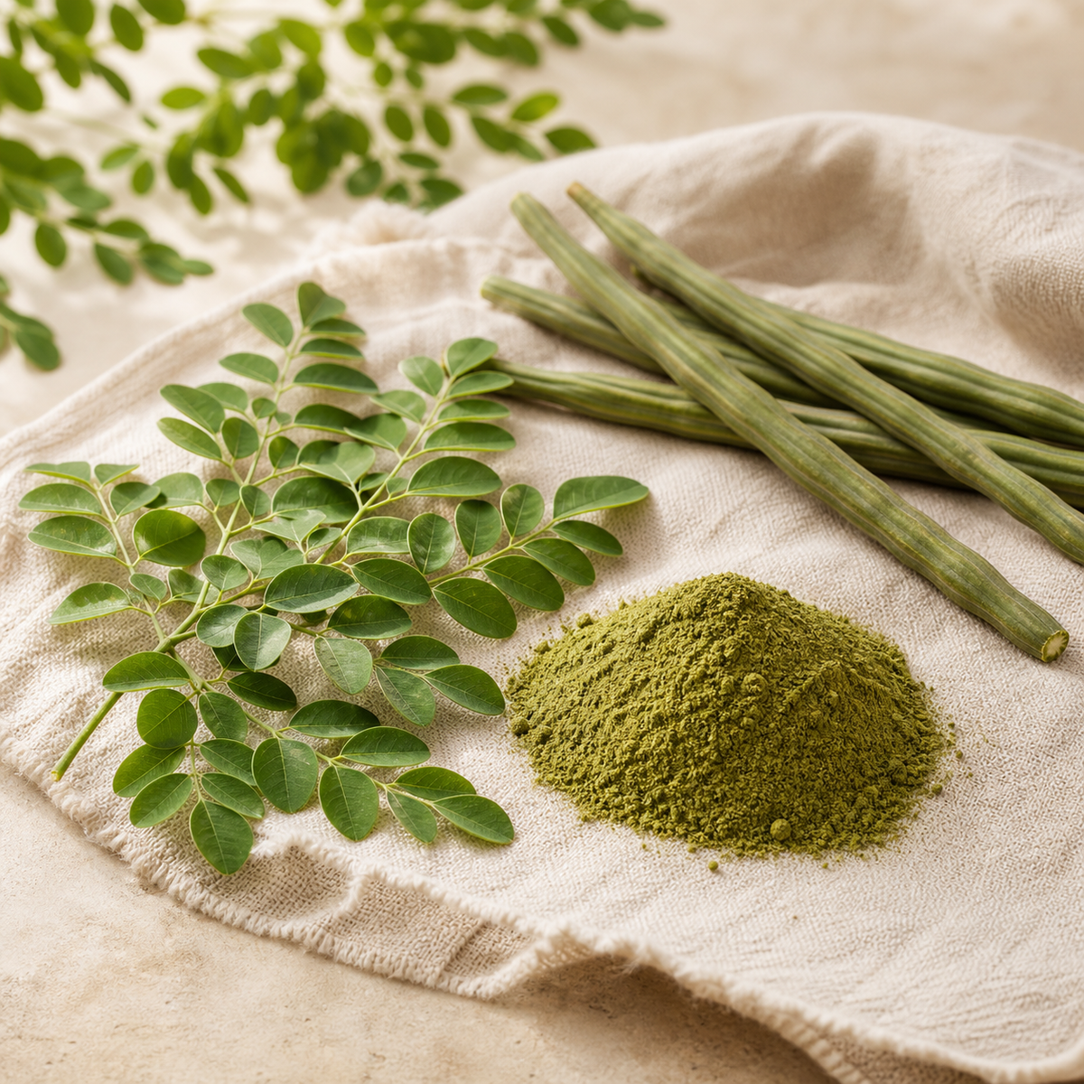 Moringa — sus ingredientes