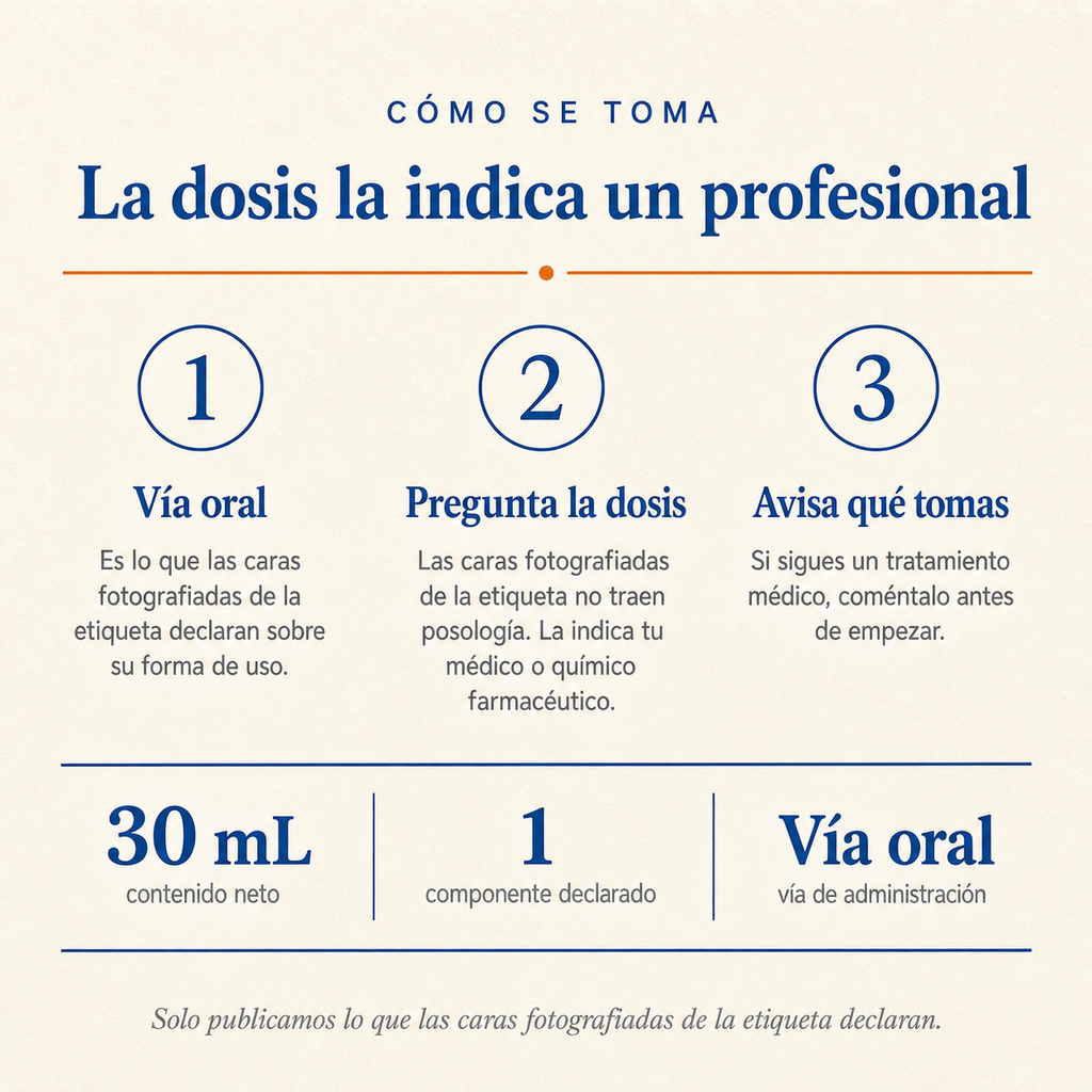 Mucuna Up — cómo se toma: vía oral, la dosis la indica un profesional