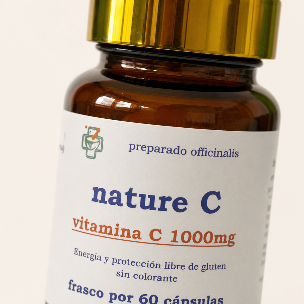 Nature C (vitamina C) 1000 mg — sus ingredientes