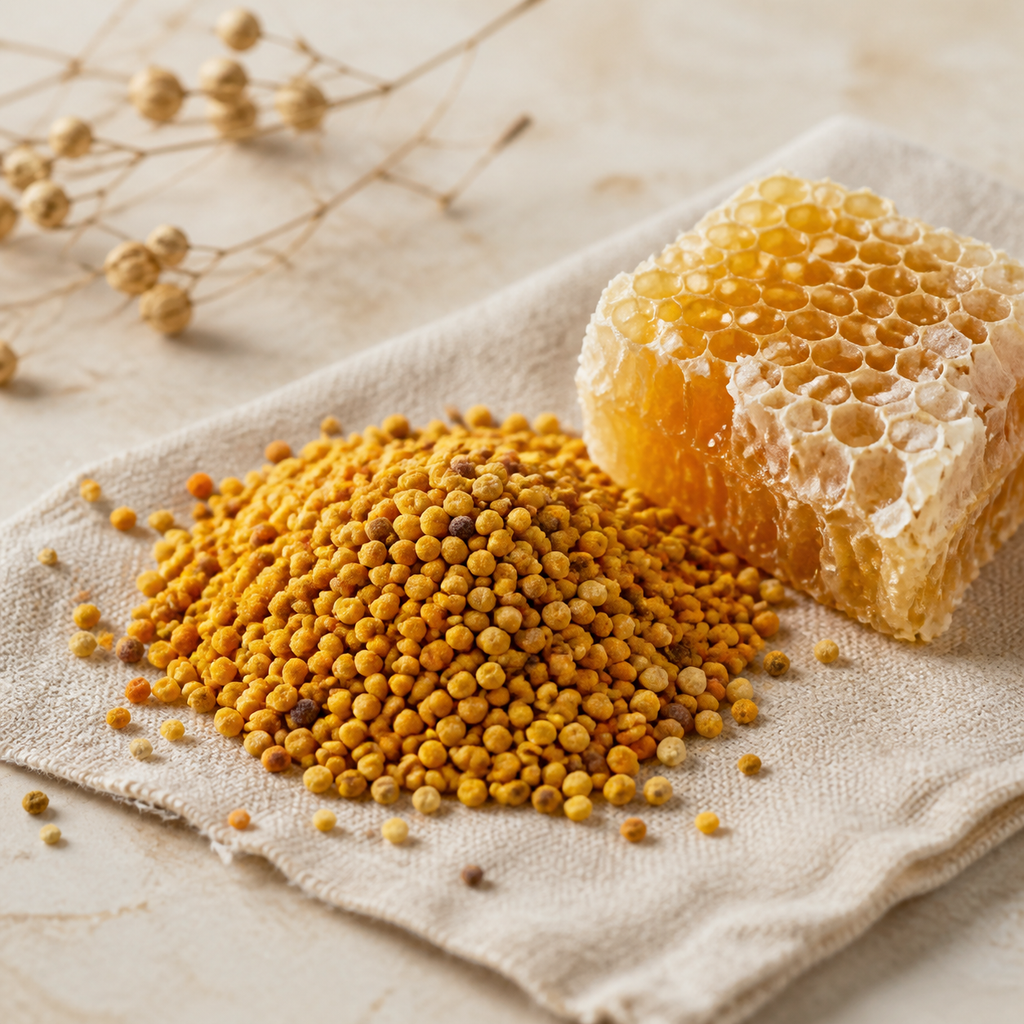 Polen de abeja — sus ingredientes