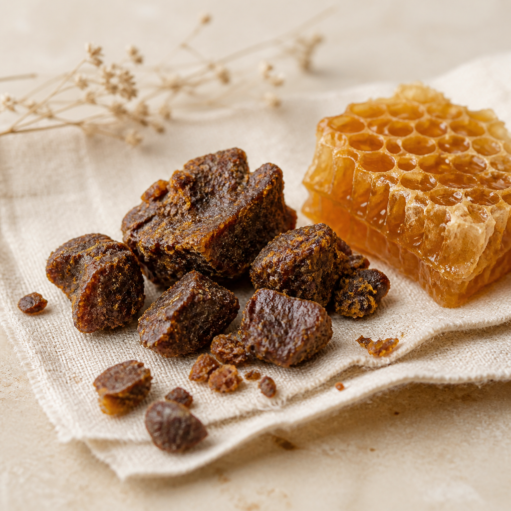Propóleo en gotas – Extracto alcohólico fluido 100% — sus ingredientes