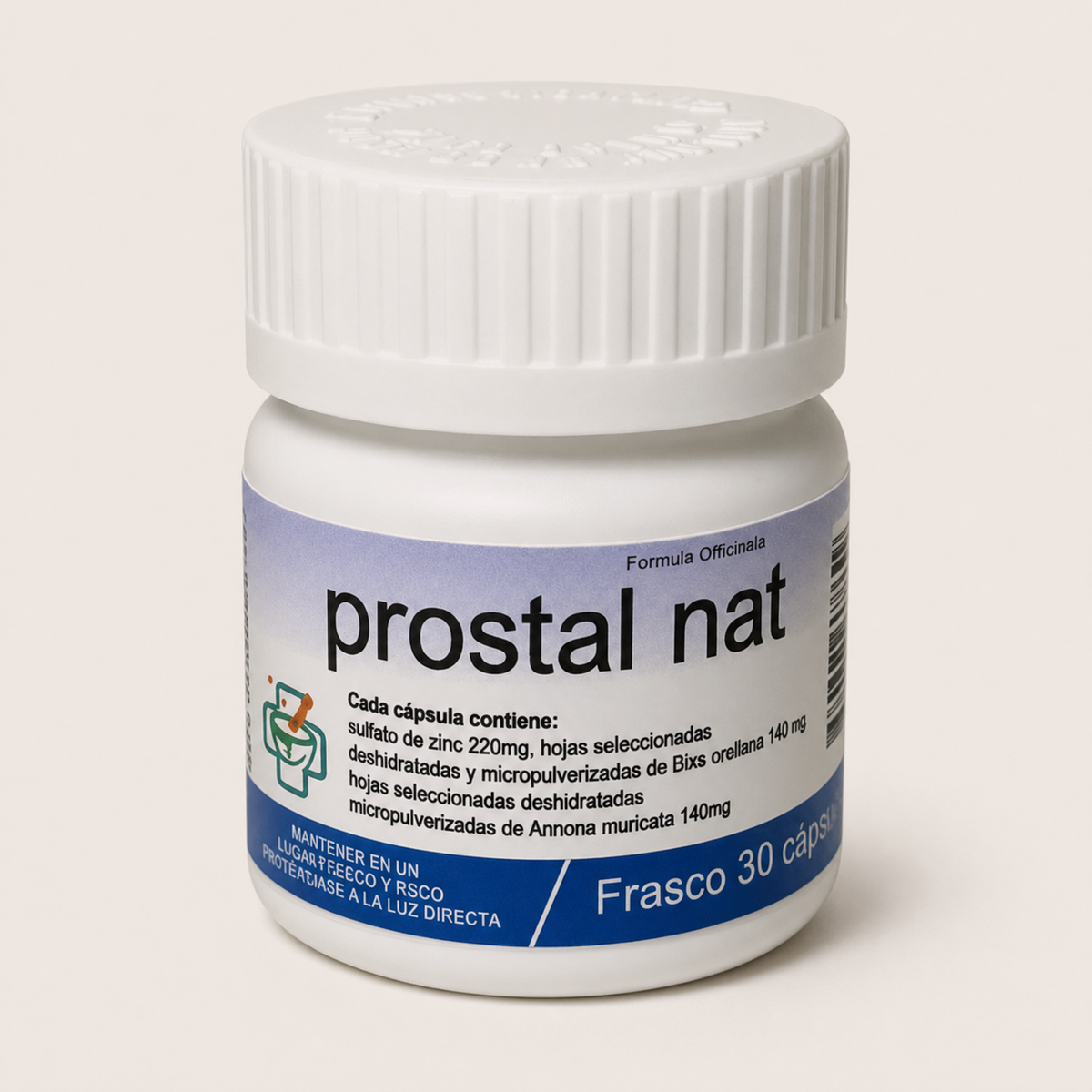 Prostal Nat — el envase sobre fondo claro