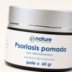 Psoriasis pomada — detalle de la etiqueta