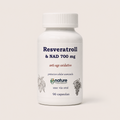Resveratroll con NAD 700 mg — el envase sobre fondo claro