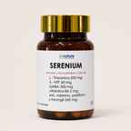 Serenium – Armonía y tranquilidad cada día — el envase sobre fondo claro