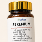 Serenium – Armonía y tranquilidad cada día — detalle de la etiqueta