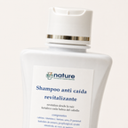 Shampoo Anticaída Revitalizante — detalle de la etiqueta