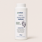 Talco para Pies Naturi – Antimicótico y Antitranspirante — el envase sobre fondo claro