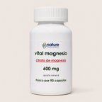 Vital Magnesio – Citrato de Magnesio — el envase sobre fondo claro