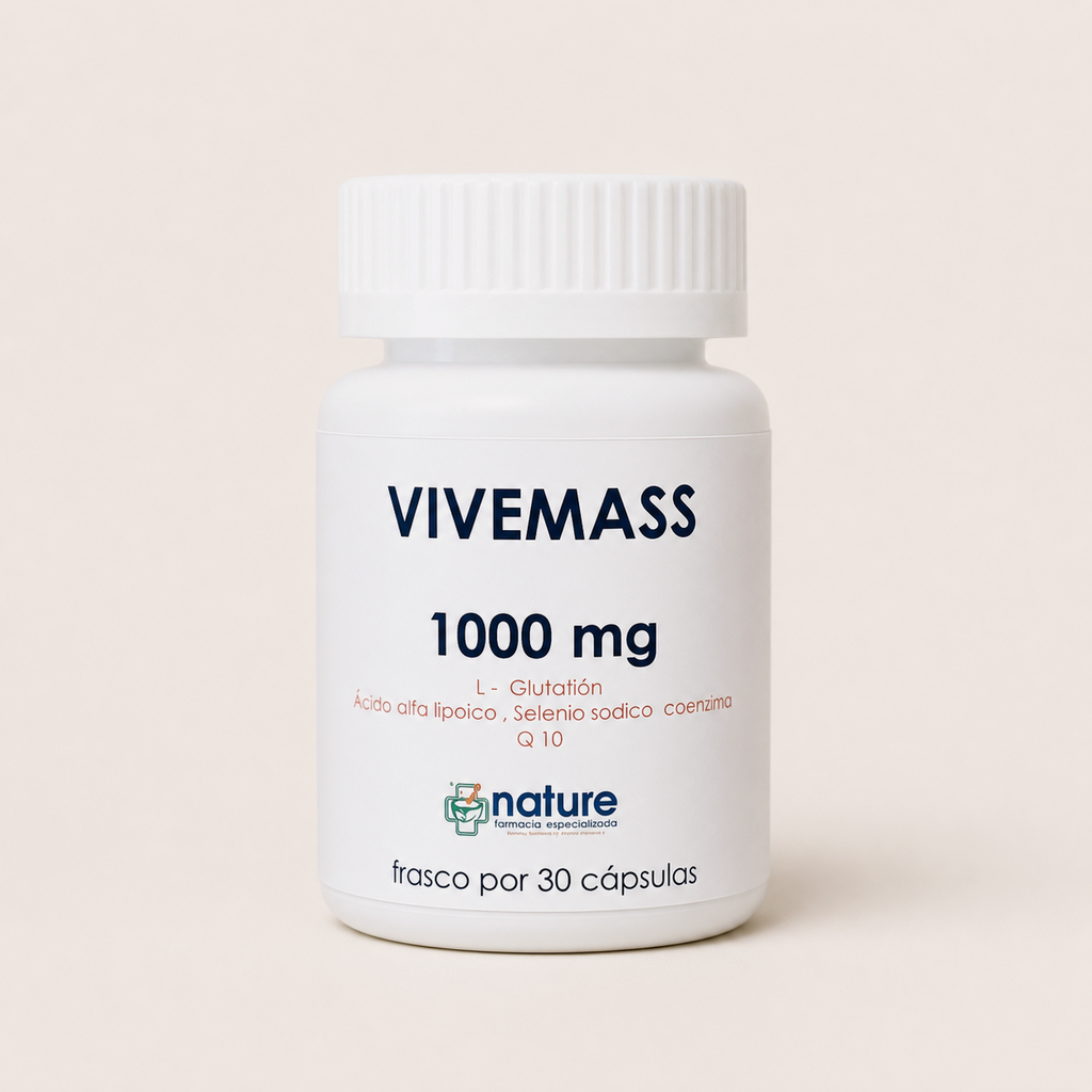 Vive + — el envase sobre fondo claro